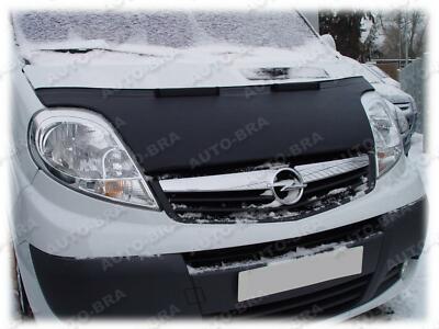 Car bra compatible with Opel Vivaro manufactured 2001 - 2014 stone chip protection hood bra