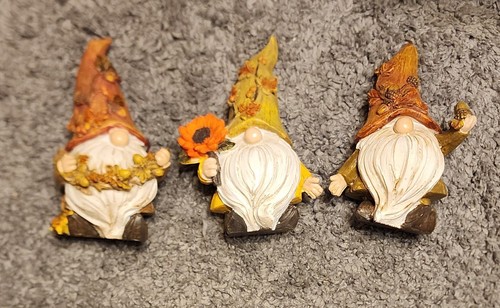 Valery Madelyn Fall Gnomes Table Decor Set of 3 Autumn Decorations ...
