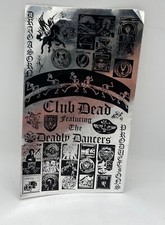 Vintage Grateful Dead "Club Dead" Psychedelic Hippy Window Sticker Decal