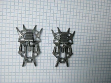 2 Bionicle Lego 53542 Foot Toa Inika Clawed Pearl Dark Gray retired WYSIWYG