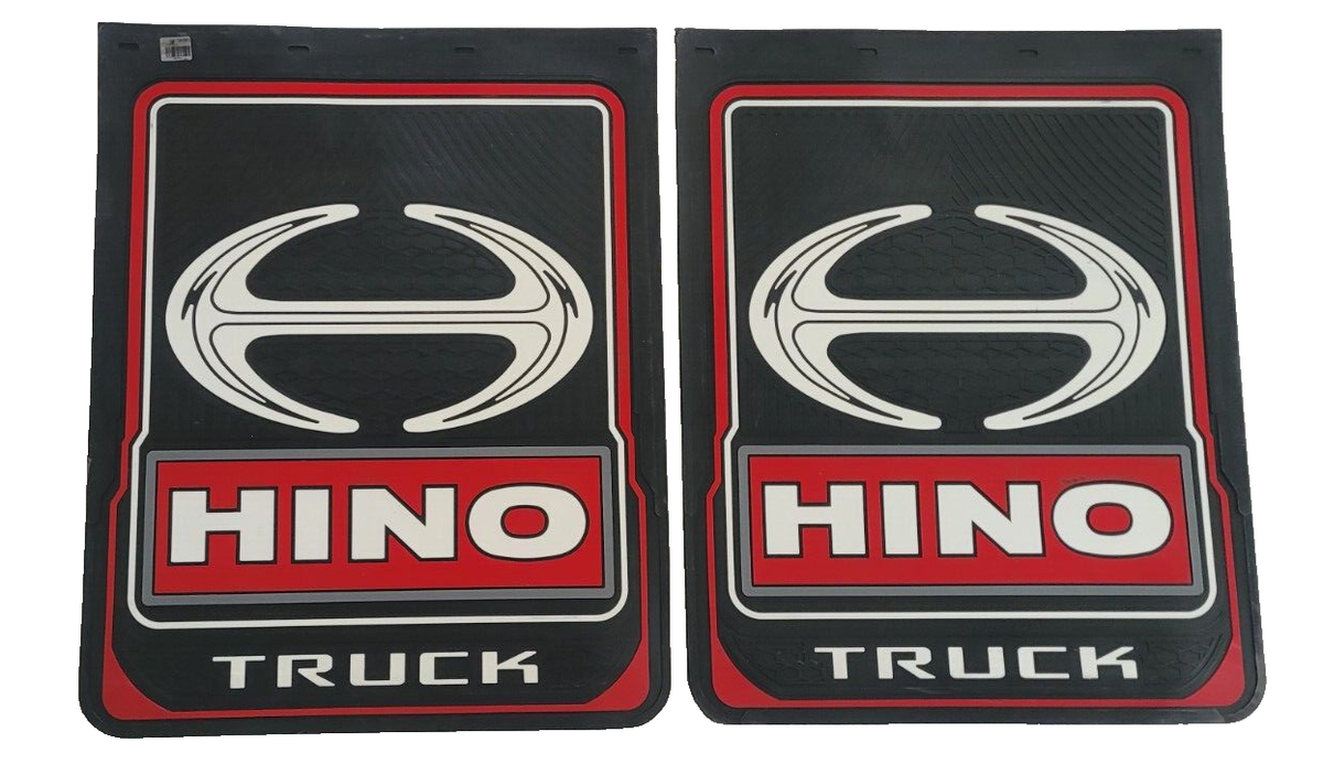 HINO カーデッキ24v用これがラスト品 hino truck mud flaps X2 30x24