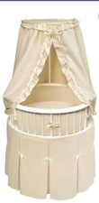 Badger Basket Bedding 3pc Ecru/ Waffle. Bassinet Not Included