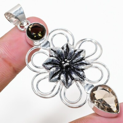 Pendentf en argent sterlng. Coller en argent. Bjoux en argent. Fat à la man. … | Handmade