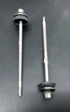 Faserzementschrauben 6,5 x 130 mm V2A für Wellplatten GFK und Faserzementplatten