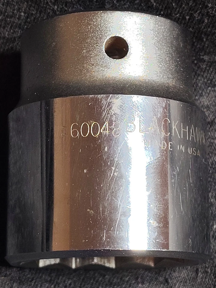 Blackhawk 60048 1-1/2" SAE Chrome 12-Point Socket - 3/4" Square Drive - Image 4 of 4
