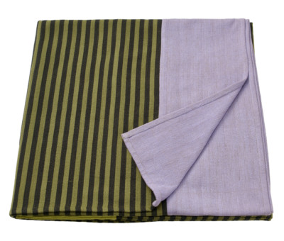 IKEA MAVINN Bedspread, Striped Multicolour, 63x98'' , 160x250 cm 100% Cotton NEW