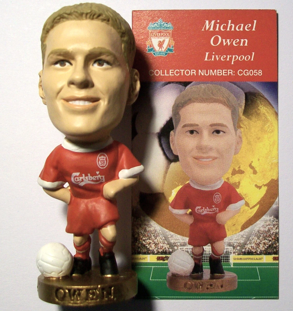 Figurine Michael Owen Angleterre – Corinthian – Sous Blister