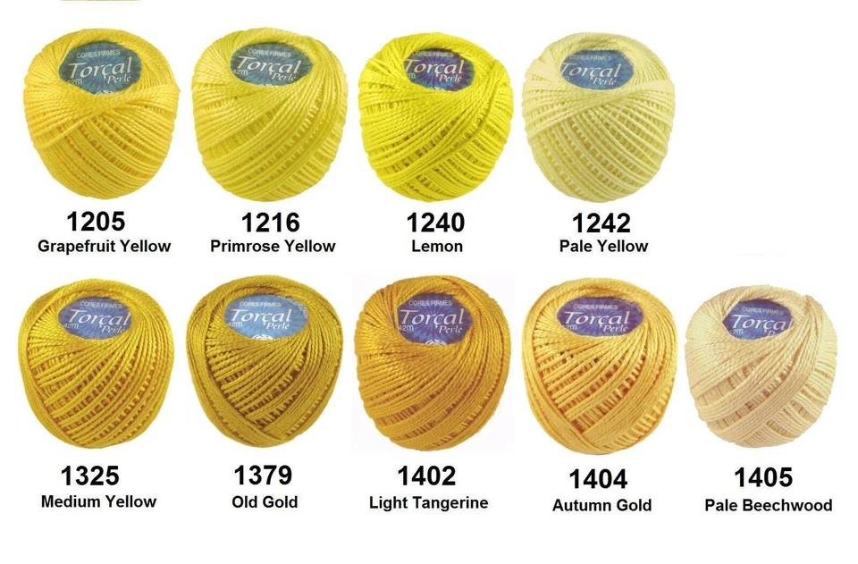 1 x 42m Circulo TORCAL Crewel Hardanger Embroidery Thread Perle 5 Solid &Random - Image 2 of 4