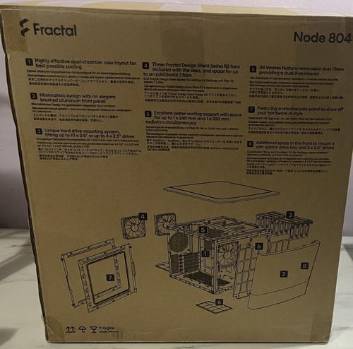 Fractal Design Node 804 Case PC Micro ATX - Photo 14/14
