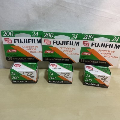Set Of 3 fujifilm super g plus 200 35mm COLOR PRINT Exp 1997
