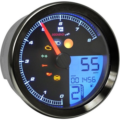 Koso TNT-B Gauge Black for Yamaha Bolt BA051310