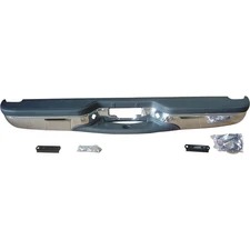 FO1103107 New Replacement Rear Bumper Bar Fits w/o Park Assist Sensor Hole V