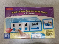 Lakeshore Touch  Read Phonics Word Match CVC Words Phonics Awareness Grades K-2