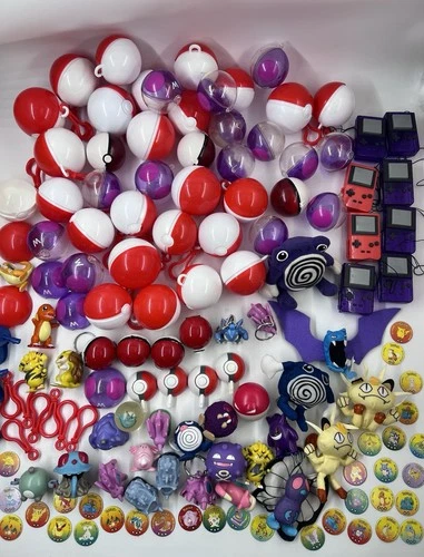 Vintage Pokemon Burger King Toy Bundle Big! Tomy Battpoke Etc