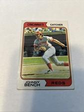 1974 Topps Johnny Bench Cincinnati Reds #10