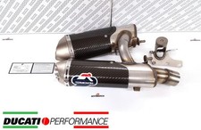 TERMINALE SCARICO OMOLOGATO CARBONIO TERMIGNONI DUCATI HYPERMOTARD 1100 2008 09