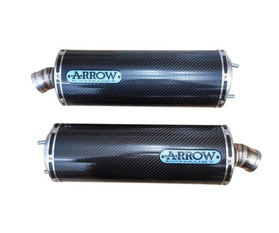 Auspuff Arrow Race Tech Carbon Suzuki Hayabusa GSX-R 1300 2006 > 2007
