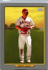 2020 Topps #TR-46 Mike Trout Turkey Red 2020 (Series 1)