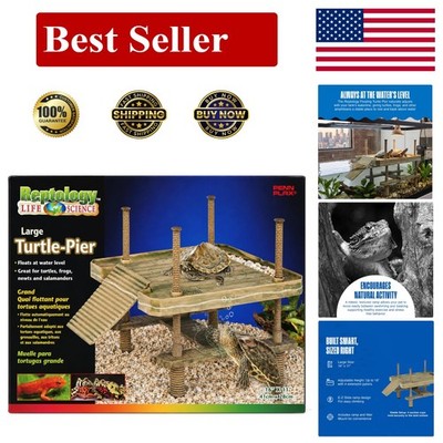 Innovative Turtle Pier & Basking Platform - Perfect for Aquariums & Terrariums