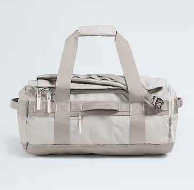 The North Face Base Camp Voyager Duffel Travel Backpack 42L Soapstone/Stone NEW