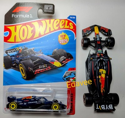 Hot Wheels 2025 Oracle Red Bull #59 Track Aces & Burago 1/43 NEW! Set Lot Of 2