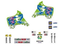 Kawasaki KX 125 / KX 250 - 92/93 - Decal KIT Tecnosel Team 1993 / 24V00