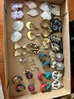 Lot of Vintage Costume Jewelry - Earrings