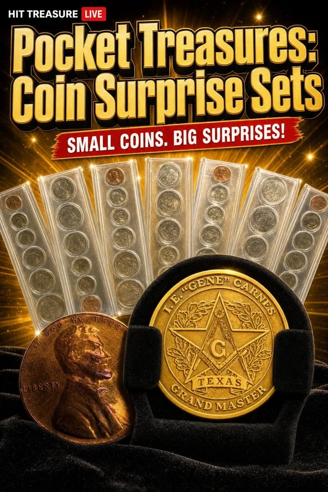🪙 Pocket Treasures: Coin Surprise Sets