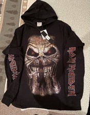 NWT Iron Maiden Hoodie Adult Size S Rare