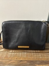 Marc By Marc Jacobs Black Leather Crossbody Bag Purse 9”x 6”