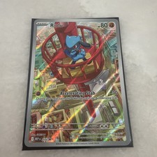 Riolu Mega Evolution Promo Pokemon TCG Card Full Art Holo