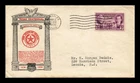 Dr Jim Stamps 3c Republic of Texas First Day Cover J A Roy Cachet
