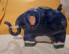Chesapeake East Blue Elephant with Bird