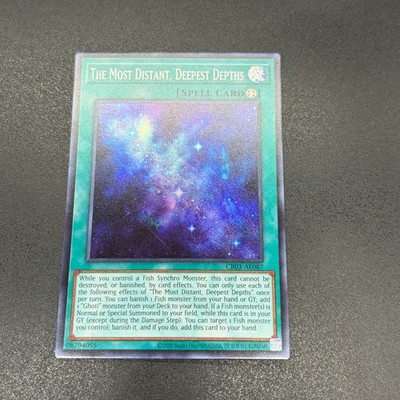 YuGiOh The Most Distant, Deepest Depths CR03-AE087 Super Asian English A
