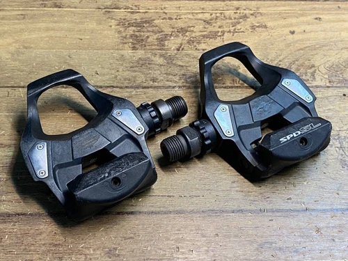Shimano PD-RS500 Road Bike SPD-SL Clipless Pedals Used with Scratches