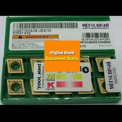 10PCS in BOX Original   CCMT120408 UE6110 CCMT432 Carbide Insert New #jd