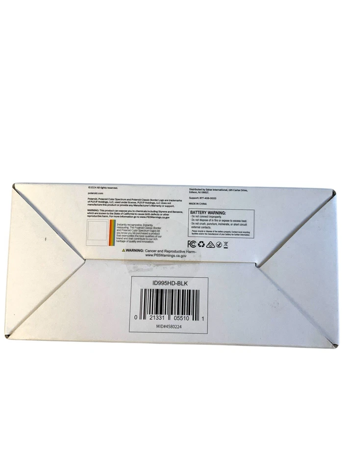 Polaroid 4K Camcorder 18X Zoom Touchscreen Wi-Fi Black NEW Sealed NIB - Image 3 of 4