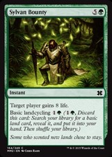 x1 Sylvan Bounty - Modern Masters 2015 - NM - MTG
