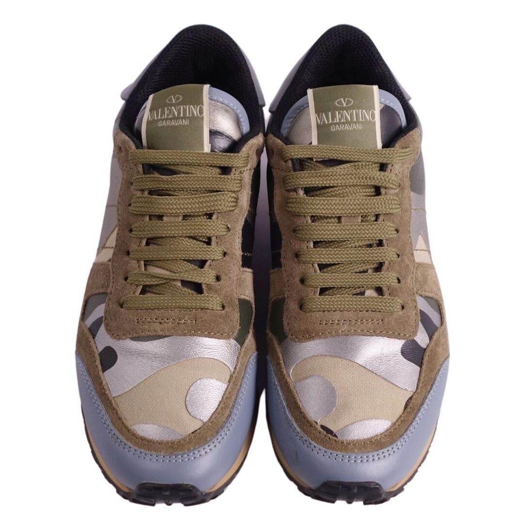 VALENTINO GARAVANI SNEAKERS CAMOUFLAGE LEATHER Womens 36.5 Used MOLO-0 thumbnail 4