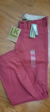 NWT Mens Haggar Life Khaki Relaxed Straight 30 x32 Berry 65