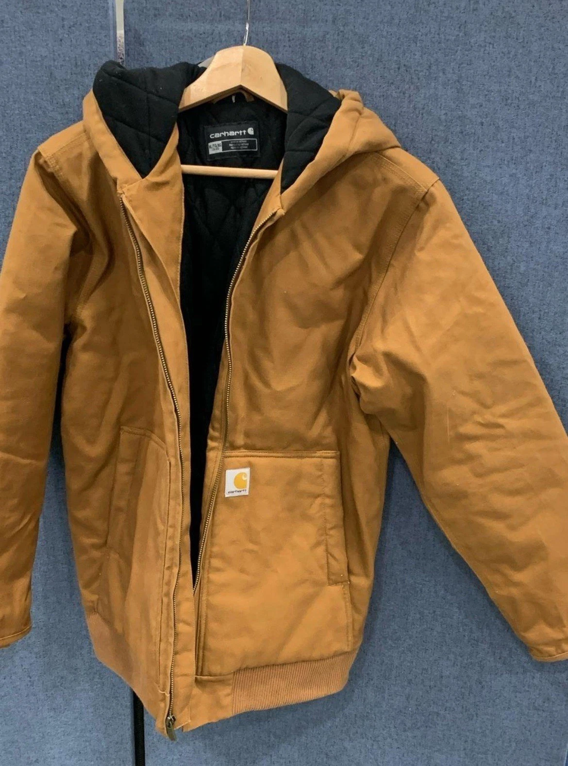 NWT Carhartt Children’s Rugged Flex Duck Relaxed Fit Bomber Jacket Size XL 18-20