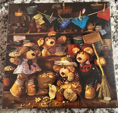 Springbok Moody Hollow General Store Vintage  Puzzle New, Sealed Furskins 1987