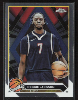 Reggie Jackson 2023-24 Topps Chrome #168 Denver Nuggets