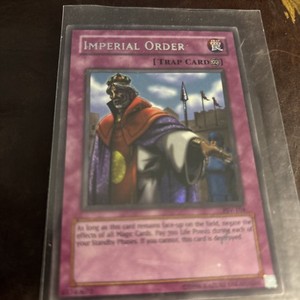 YuGiOh Imperial Order Card Yu-Gi-Oh! TCG Card - IMPERIAL ORDER (OP09-EN023) - Mint/Near Mint Condition Near Mint Yugioh Card YuGiOh Imperial Order Card Yu-Gi-Oh! TCG Card - IMPERIAL ORDER (OP09-EN023) - Mint/Near Mint Condition Near Mint Yugioh Card