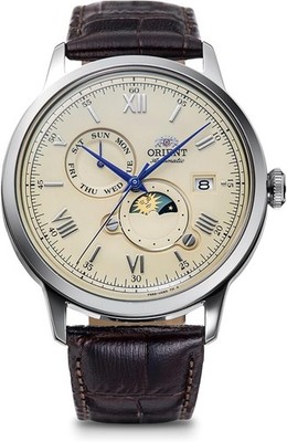 Orient Orient Bambino SUN & MOON RN-AK0803Y Automatic Men Watch New in Box