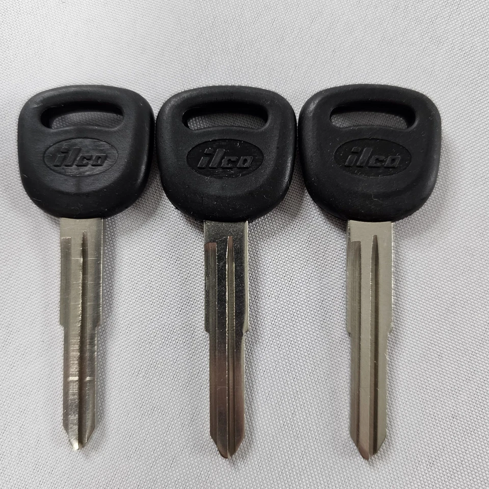 3 llaves en blanco Ilco KK3-P sin cortar para Kia Sportage Sedona Sephia X253 leer ⬇️ Foto 2 de 4