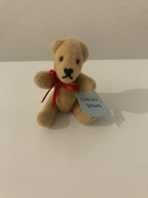 Cubley Bears Handmade Miniatur Teddy by Pauline Johnson Derby Bear Collection 2
