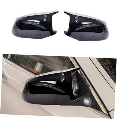 Mirror Cover Caps for F10 - Durable Quality Compatible Glossy Black 2010-2012