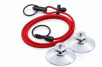 Trade Plate Holder 1 Plate 2 Suction Cups Safety Cord Temporary Kit