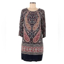 Massimo Dutti Paisley boho baroque print dress sz 6